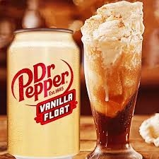 Dr Pepper Vanilla Float