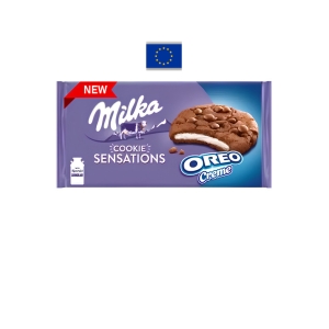 MILKA BISCOITO COOKIE SENSATIONS OREO CREME 156 G x 1