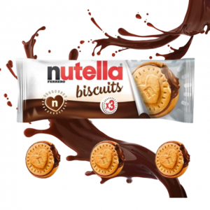 Nutella Biscuits Biscoitos Bolacha Ferrero 3Un Importado