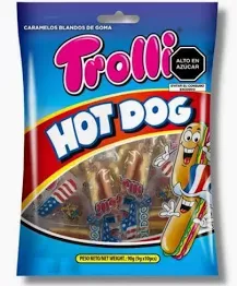 Bala Trolli Hot Dog 90G