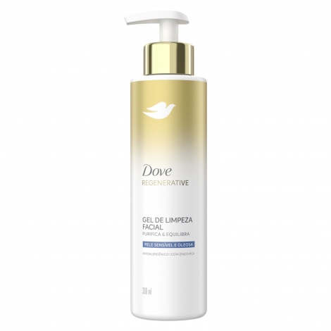 Gel Dove Limp Facial Regen Purifica Pump 300 Ml