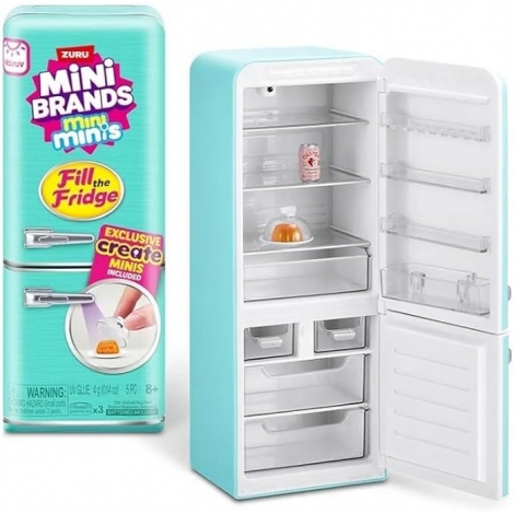 Geladeira Mini Brands Minis Led